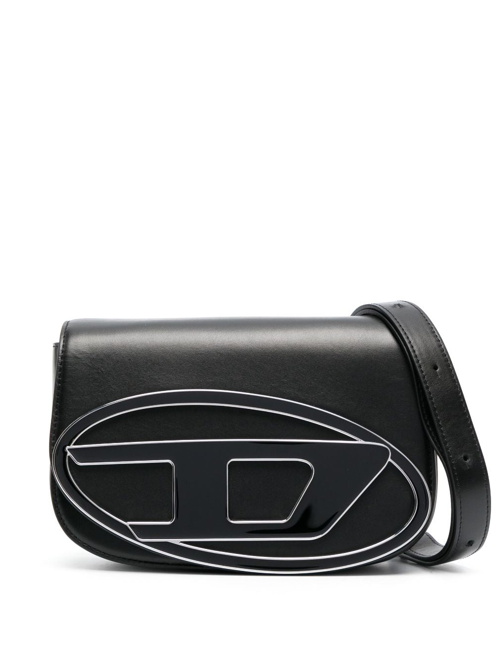 Diesel small black large D bag